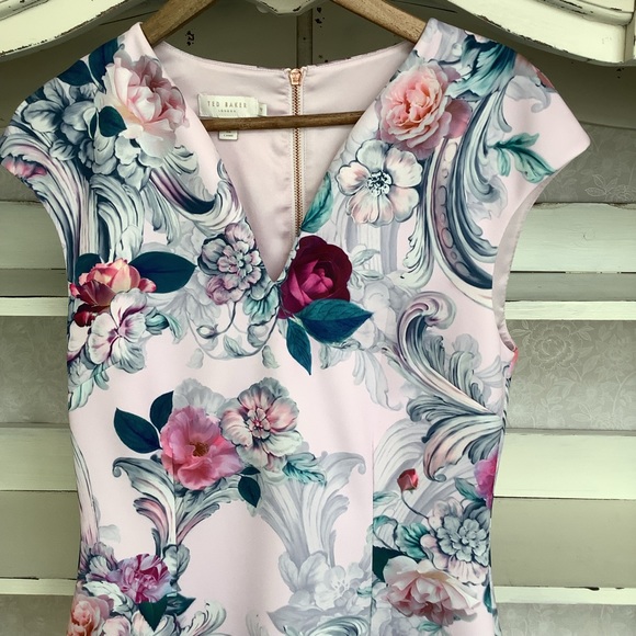 Ted Baker Pink Floral Dress - Picture 2 of 12